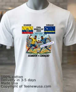 Ecuador Vs Curaçao World Cup 2026 T Shirt