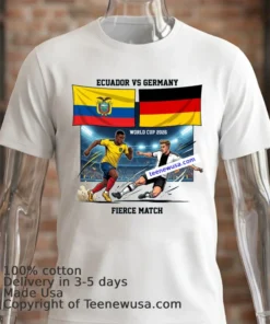 Ecuador Vs Germany World Cup 2026 T Shirt