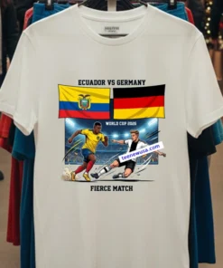 Ecuador Vs Germany World Cup 2026 T Shirt