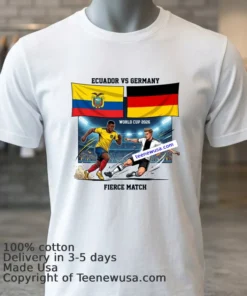 Ecuador Vs Germany World Cup 2026 T Shirt