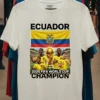 Ecuador World Cup 2026 T Shirt White T Shirt