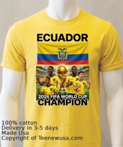 Ecuador World Cup 2026 T Shirt