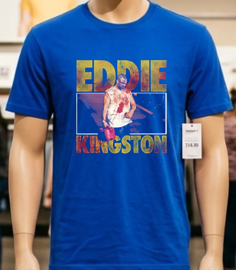 Eddie Kingston Demons Shirt - blue-shirt Eddie Kingston Demons Shirt Blue Shirt 1