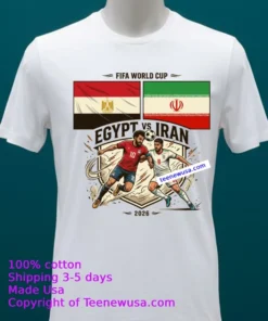 Egypt Vs Iran World Cup 2026 T Shirt