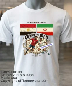Egypt Vs Iran World Cup 2026 T Shirt