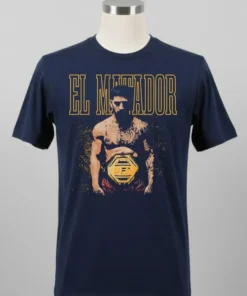 El Matador Ufc Fight Night Graphic Design Retro Shirt