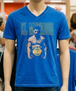 El Matador Ufc Fight Night Graphic Design Retro Shirt