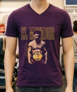 El Matador Ufc Fight Night Graphic Design Retro Shirt