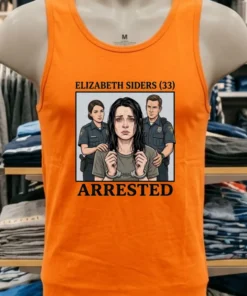 Elizabeth Siders (33) Is Being Charged T Shirt