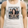Elizabeth Siders 33 Is Being Charged T Shirt White T Shirt