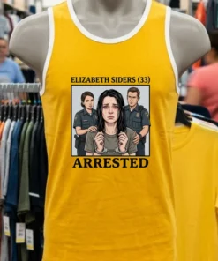 Elizabeth Siders (33) Is Being Charged T Shirt