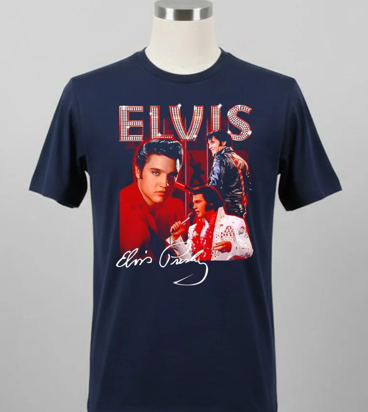 Elvis Presley Graphic Shirt - balck-shirt Elvis Presley Graphic Shirt Balck Shirt