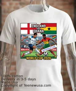 England Vs Ghana World Cup 2026 T Shirt