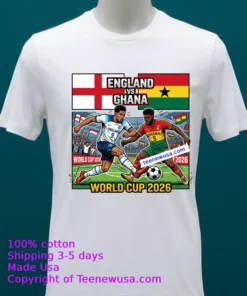 England Vs Ghana World Cup 2026 T Shirt