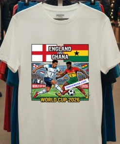 England Vs Ghana World Cup 2026 T Shirt
