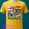 England Vs Ghana World Cup 2026 T Shirt Yellow T Shirt 2