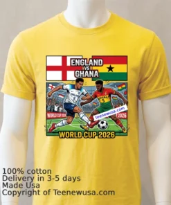 England Vs Ghana World Cup 2026 T Shirt