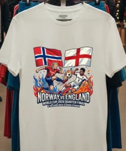 England Vs Norway In The Quarter Finals Of The Fifa World Cup 2026 At The Hard Rock Stadium In Miami T Shirt