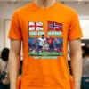 England Vs Norway In The Quarter Finals Of The World Cup 2026 T Shirt Orange Shirt