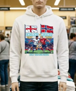 England Vs Norway In The Quarter Finals Of The World Cup 2026 T Shirt