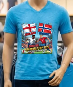 England Vs Norway In World Cup 2026 T Shirt