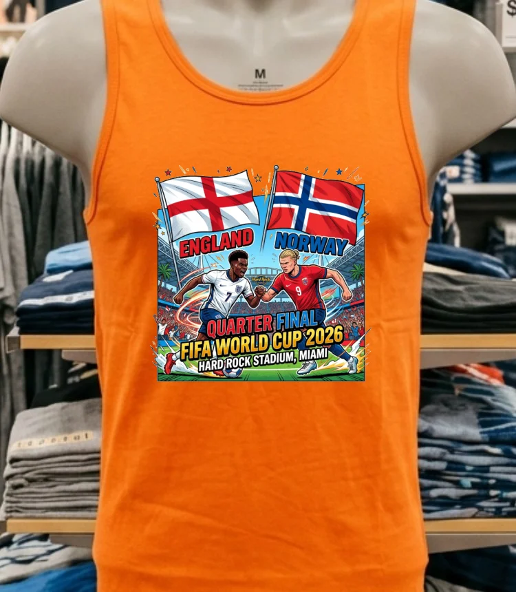 England Vs Norway In World Cup 2026 T Shirt - orange-shirt England Vs Norway In World Cup 2026 T Shirt Orange Shirt 1