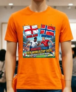 England Vs Norway In World Cup 2026 T Shirt