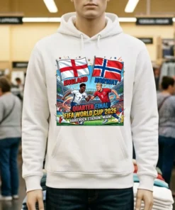England Vs Norway In World Cup 2026 T Shirt
