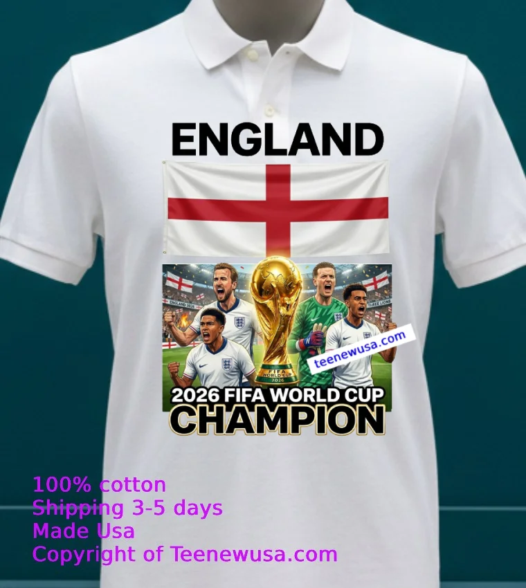 England World Cup 2026 Fan T Shirt White T Shirt 23