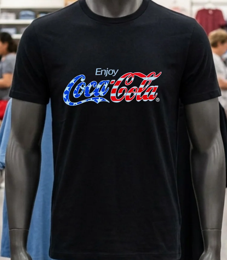 Enjoy Coca Cola Shirt Balck Shirt 2