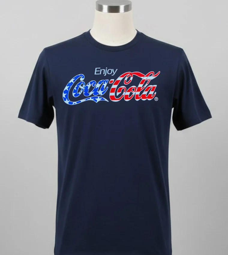 Enjoy Coca Cola Shirt - balck-shirt Enjoy Coca Cola Shirt Balck Shirt