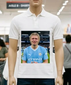 Erling Haaland Crying Meme T Shirt
