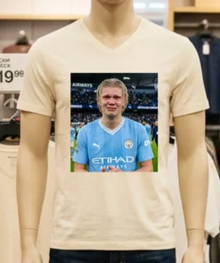 Erling Haaland Crying Meme T Shirt