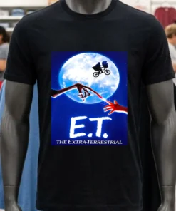 E.t. The Extra Terrestrial 1982 Movie Active Shirt