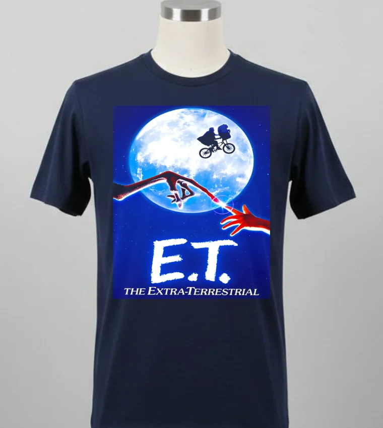 Et The Extra Terrestrial 1982 Movie Active Shirt Balck Shirt