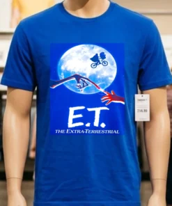 E.t. The Extra Terrestrial 1982 Movie Active Shirt