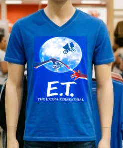 E.t. The Extra Terrestrial 1982 Movie Active Shirt
