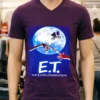 Et The Extra Terrestrial 1982 Movie Active Shirt Purple Shirt