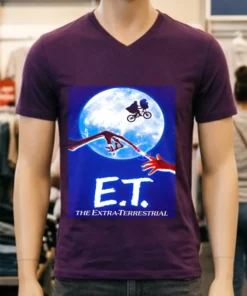 E.t. The Extra Terrestrial 1982 Movie Active Shirt