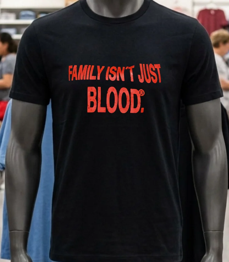 Family Isnt Just Blood Shirt Balck Shirt 2
