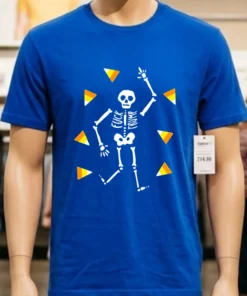 Fdt Slightly Subtle Halloween Skeleton Shirt