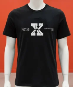 Fear Of Failure Cancels Barriers 101 Logo Shirt