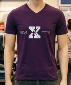 Fear Of Failure Cancels Barriers 101 Logo Shirt