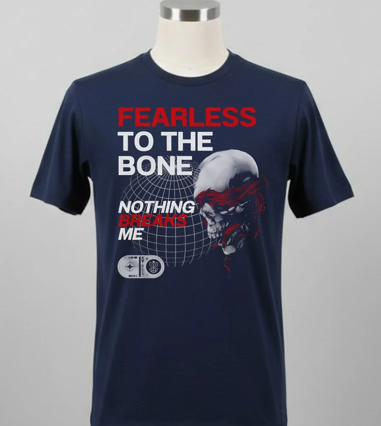 Fearless To The Bone Nothing Breaks Me Shirt - balck-shirt Fearless To The Bone Nothing Breaks Me Shirt Balck Shirt 2