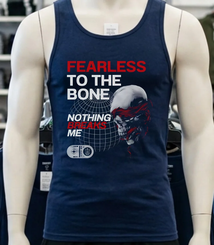 Fearless To The Bone Nothing Breaks Me Shirt - navy-shirt Fearless To The Bone Nothing Breaks Me Shirt Navy Shirt 1