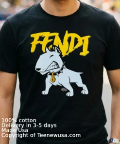 Fendi Angry Dog Shirt