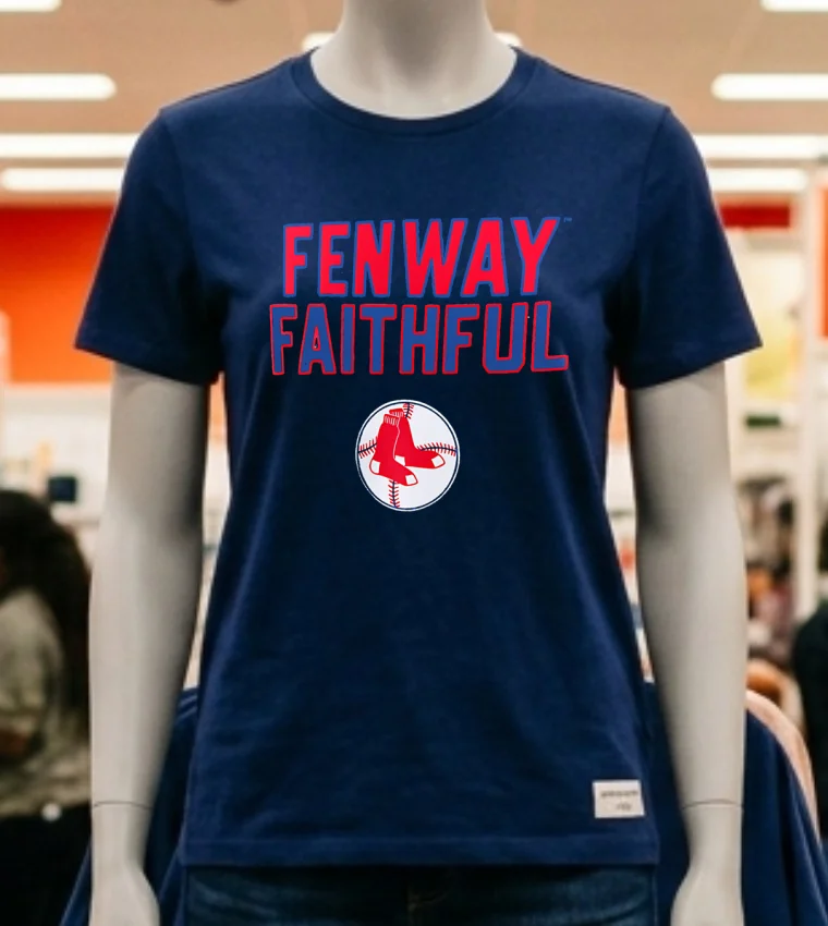 Fenway Faithful Boston Red Sox Shirt - navy-shirt Fenway Faithful Boston Red Sox Shirt Navy Shirt