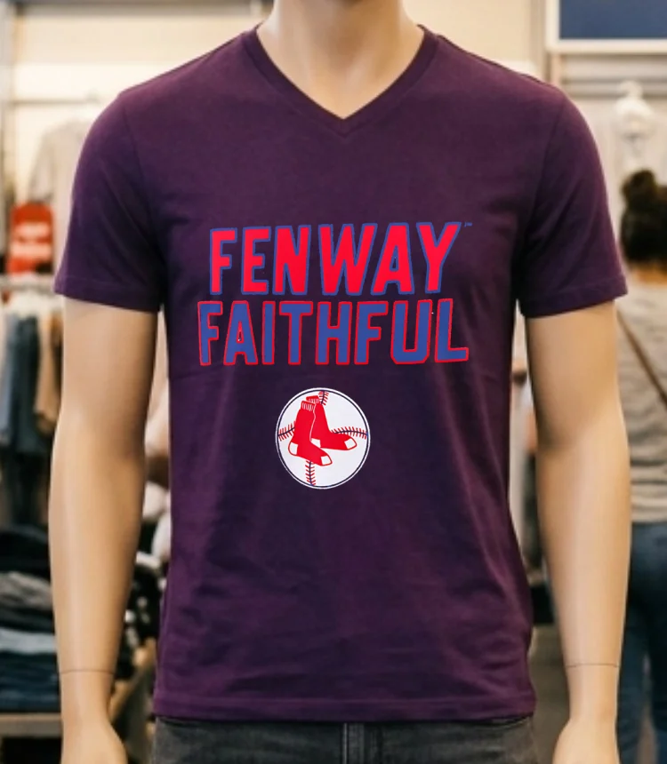 Fenway Faithful Boston Red Sox Shirt Purple Shirt