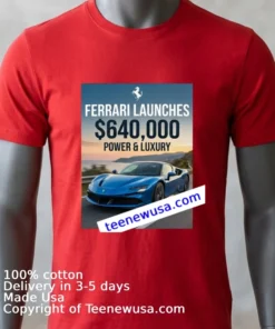 Ferrari Launches 2026 T Shirt