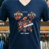 Fever Beat Aces Sport Wnba In Las Vegas Navy Shirt 1